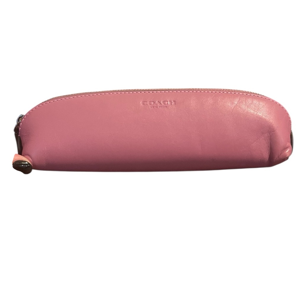 Coach Mauve Pink Pencil Case Holder